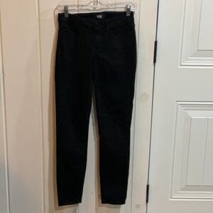 Paige Verdugo Skinny Jean Ankle Black shadow  Size 25